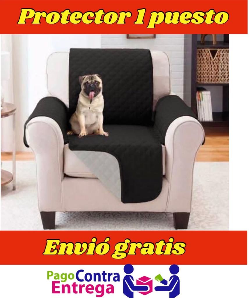 PROTECTOR PARA SOFA DOBLE FAZ REVERSIBLE 1 PUESTO 55x180CM ⭐️⭐️⭐️⭐️⭐️5/5