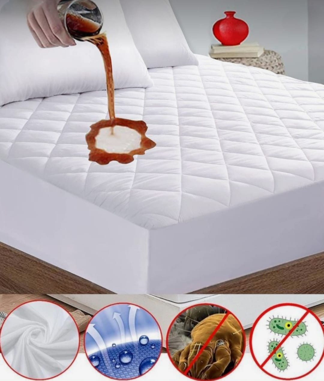 PROMOCIÓN EN PROTECTOR PARA COLCHON -20% Y -30% DESCUENTO ⭐️⭐️⭐️⭐️⭐️5/5