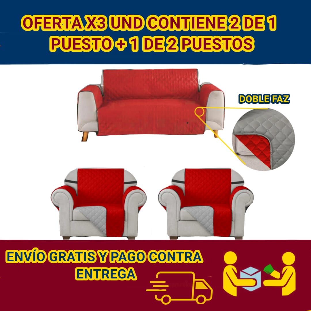 OFERTAX 3 UND CONTIENE 2 DE 1 PUESTO + 1 DE 2 PUESTOS ⭐️⭐️⭐️⭐️⭐️5/5
