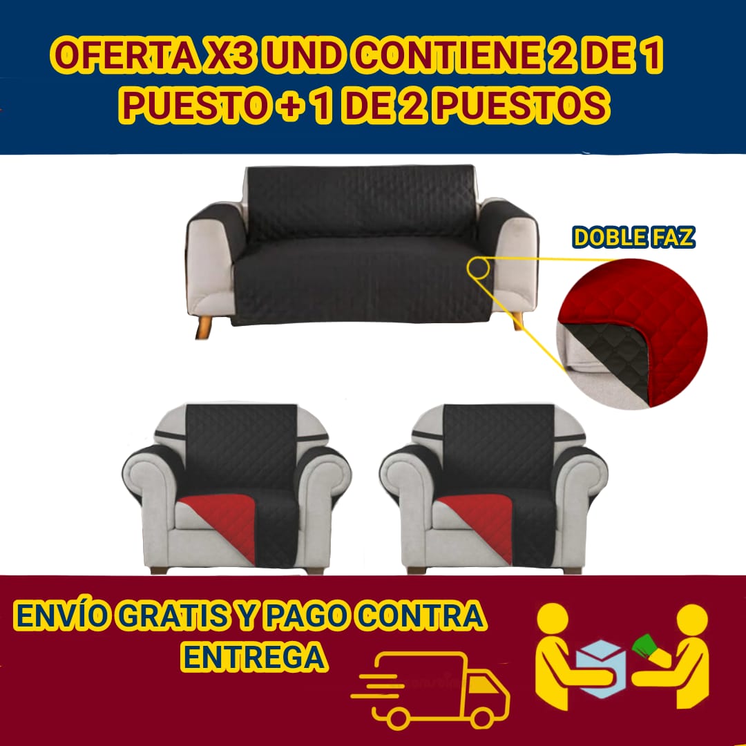 OFERTA EN PROTECTORES PARA SOFAS FABRICA DIRECTA ⭐️⭐️⭐️⭐️⭐️5/5