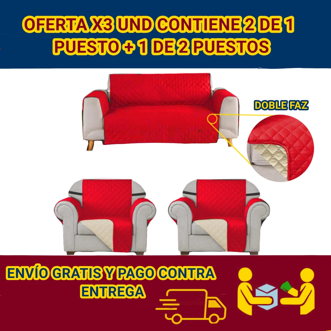 OFERTA EN PROTECTORES PARA SOFAS FABRICA DIRECTA ⭐️⭐️⭐️⭐️⭐️5/5