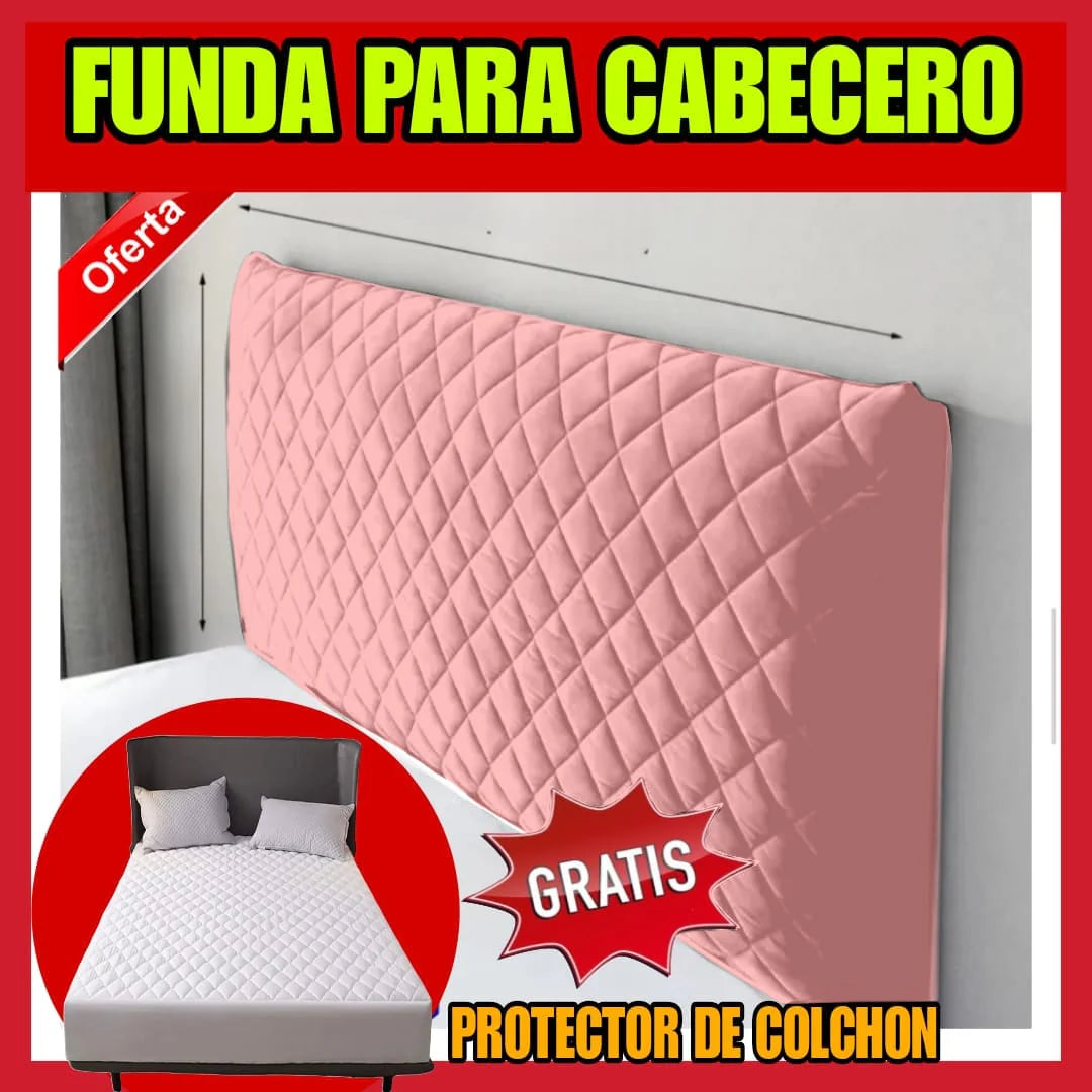OFERTA EN FUNDA PARA CABECERO DE CAMA GRATIS CUBRE COLCHON ⭐⭐⭐⭐⭐5/5