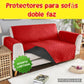 PROTECTOR PARA SOFA DOBLE FAZ REVERSIBLE 3 PUESTOS 160x180CM⭐️⭐️⭐️⭐️⭐️5/5