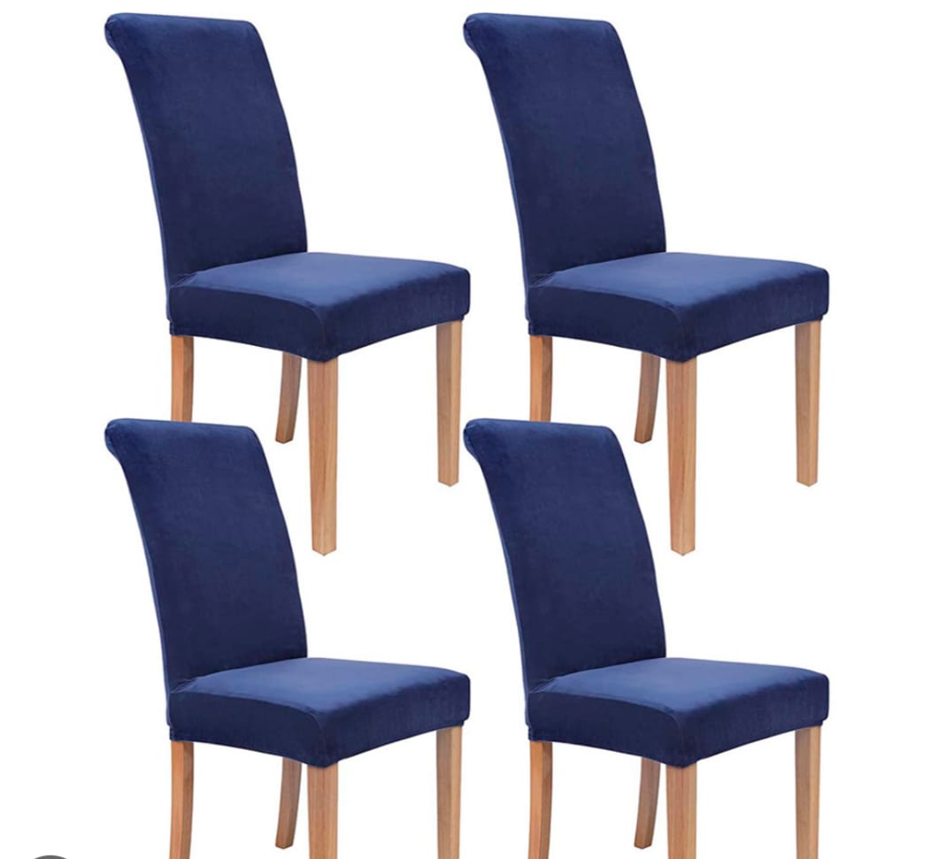  FZ FUTURE Funda para silla de comedor con brazos de 1/2/4  piezas, fundas para sillas de comedor y oficina, fundas modernas curvadas para  silla de comedor, fundas protectoras para sillón de