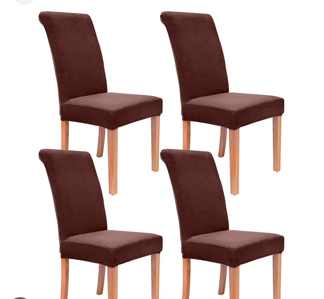 Comprar Funda para silla con respaldo de arco, funda para silla de Color  sólido, funda semicircular para silla de comedor para el hogar, funda  Universal nórdica para taburete