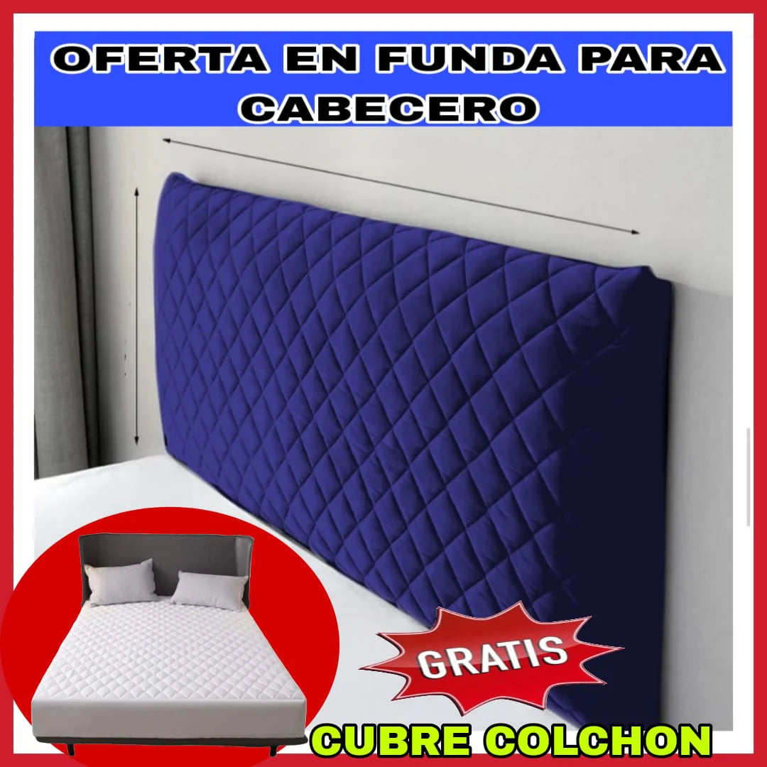 OFERTA EN FUNDA PARA CABECERO DE CAMA GRATIS CUBRE COLCHON ⭐⭐⭐⭐⭐5/5