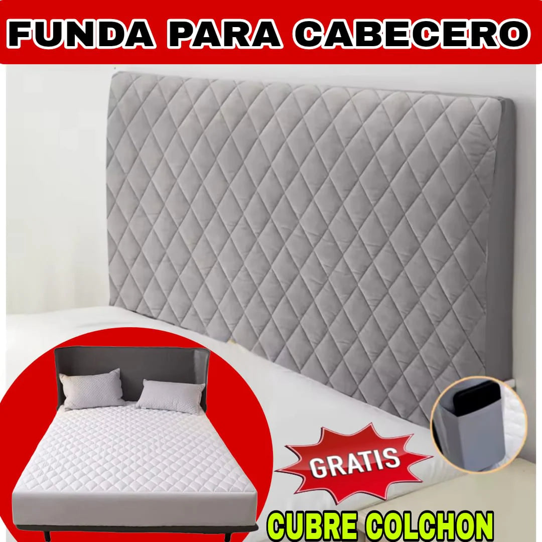 OFERTA EN FUNDA PARA CABECERO DE CAMA GRATIS CUBRE COLCHON ⭐⭐⭐⭐⭐5/5