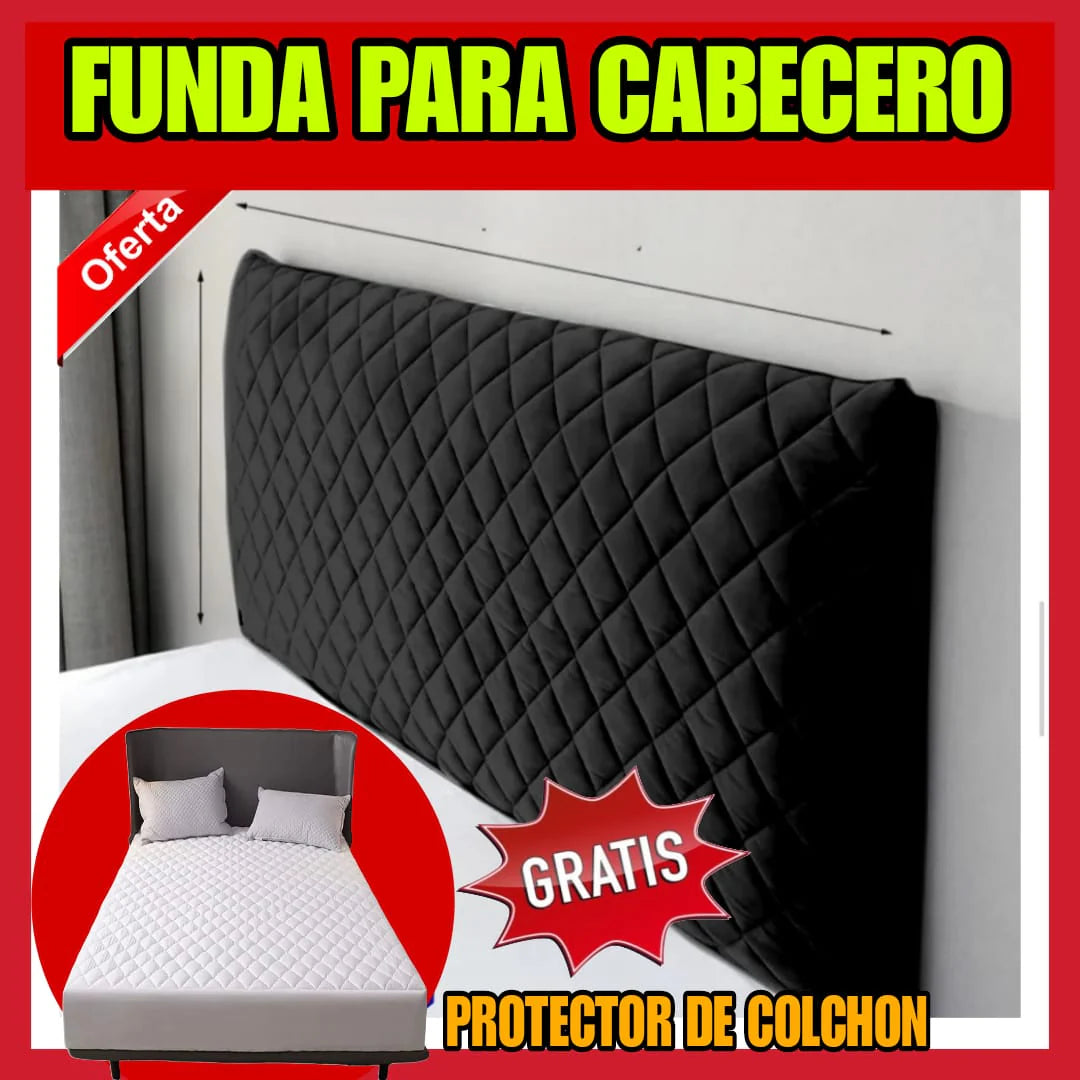 OFERTA EN FUNDA PARA CABECERO DE CAMA GRATIS CUBRE COLCHON ⭐⭐⭐⭐⭐5/5