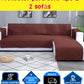 PROTECTOR PARA SOFA DOBLE FAZ REVERSIBLE TIPO L 2 SOFAS ⭐️⭐️⭐️⭐️⭐️5/5