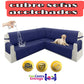 PROTECTOR PARA SOFA DOBLE FAZ REVERSIBLE TIPO L 3 SOFAS⭐️⭐️⭐️⭐️⭐️5/5