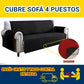 PROTECTOR PARA SOFA DOBLE FAZ REVERSIBLE 4 PUESTOS 180x180CM ⭐️⭐️⭐️⭐️⭐️5/5