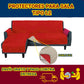 PROTECTOR PARA SOFA DOBLE FAZ REVERSIBLE TIPO L 2 SOFAS ⭐️⭐️⭐️⭐️⭐️5/5
