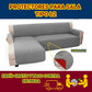 PROTECTOR PARA SOFA DOBLE FAZ REVERSIBLE TIPO L 2 SOFAS ⭐️⭐️⭐️⭐️⭐️5/5
