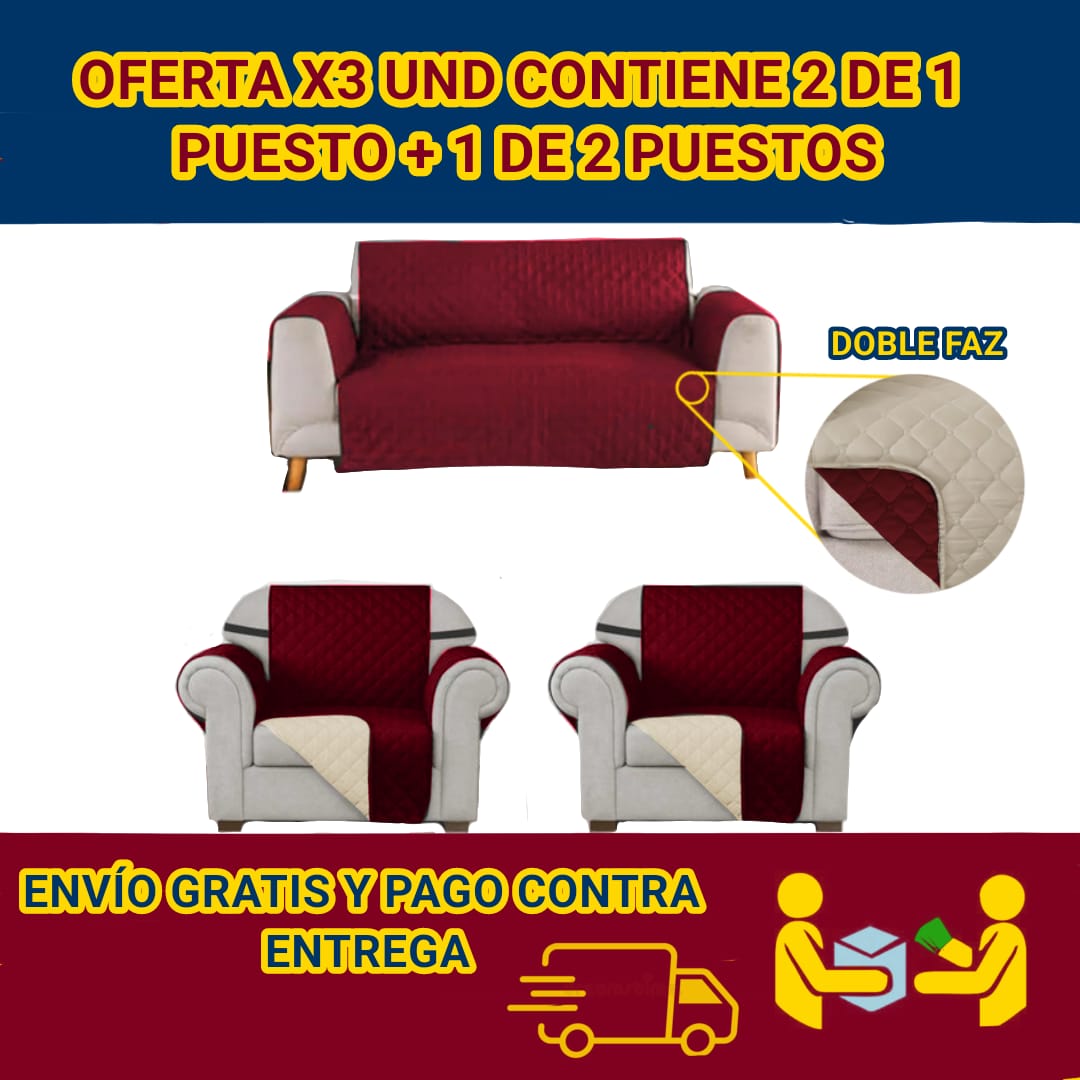 OFERTAX 3 UND CONTIENE 2 DE 1 PUESTO + 1 DE 2 PUESTOS ⭐️⭐️⭐️⭐️⭐️5/5