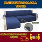 PROTECTOR PARA SOFA DOBLE FAZ REVERSIBLE TIPO L 2 SOFAS ⭐️⭐️⭐️⭐️⭐️5/5