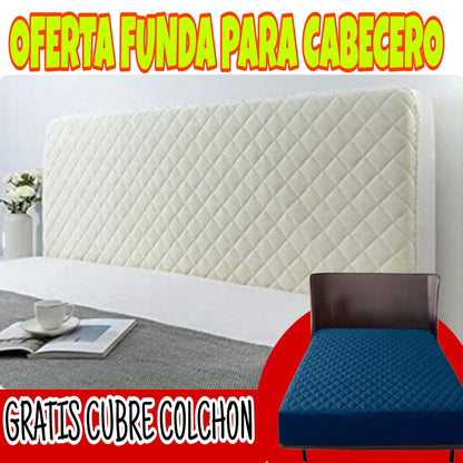 OFERTA EN FUNDA PARA CABECERO DE CAMA GRATIS CUBRE COLCHON ⭐⭐⭐⭐⭐5/5