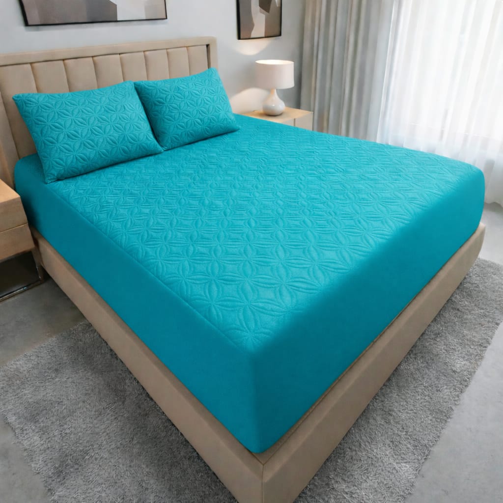 PROMO 2X1 EN CUBRE COLCHÓN + 4 fundas para almohada ⭐⭐⭐⭐⭐5/5
