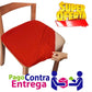 FUNDA AJUSTABLE PARA SILLAS DE COMEDOR SIN ESPALDAR⭐️⭐️⭐️⭐️⭐️5/5