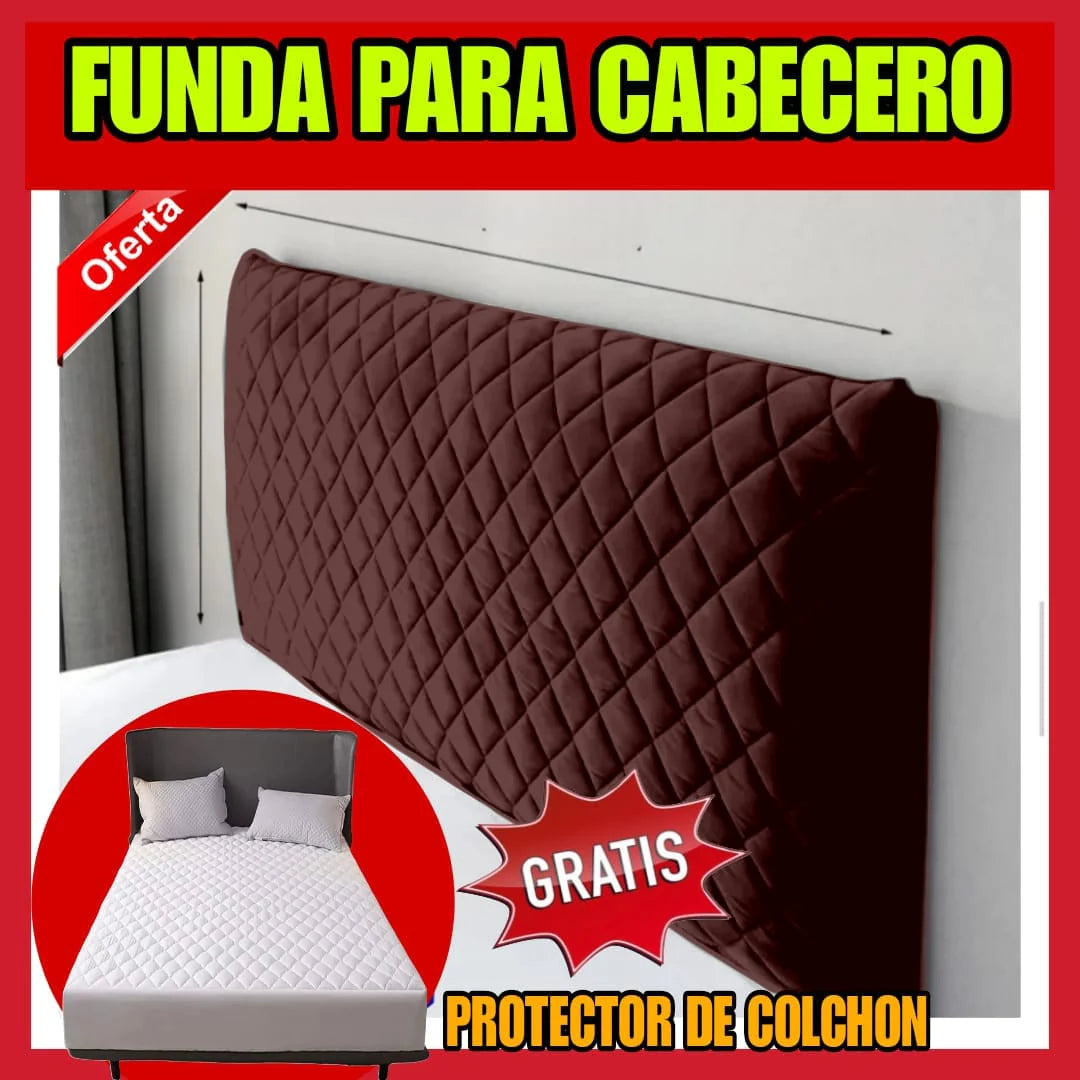 OFERTA EN FUNDA PARA CABECERO DE CAMA GRATIS CUBRE COLCHON ⭐⭐⭐⭐⭐5/5