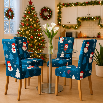 OFERTA EN FUNDAS PARA SILLAS EDICION NAVIDAD🎄🎄🦌🦌🦌